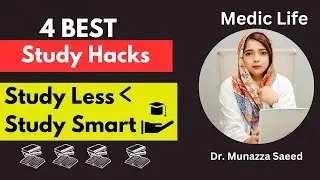 Study Less Study Smart | 4 Best Study Hacks | Best Study Tips for Exams
