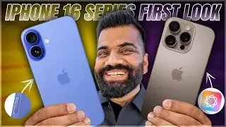 iPhone 16 & iPhone 16 Pro Max First Look - New Features!🔥🔥🔥