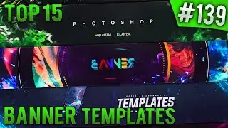 TOP 15 Photoshop banner templates #139 (Free download)