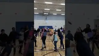 Ring of Fire at St Bernadette! #frisbee #discgolf #physedgames