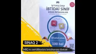 MİQ və sertifikasiya imtahanına dəstək! Sınaq 2