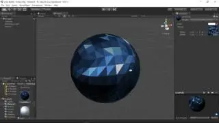 Unity geometry shader : Flat shading (Low poly effect)