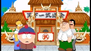 MUGEN Request [931]: Stan Marsh & Homer Simpson vs. Peter Griffin & Karate Bob