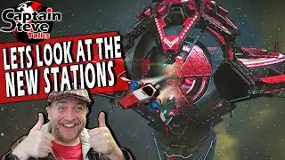 No Man's Sky - A Look At The New Space Stations - Captain Steve Plays