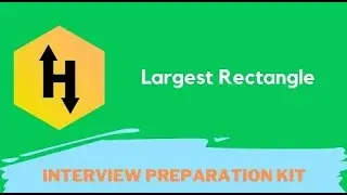 HackerRank Largest Rectangle problem solution in Python Programming | Interview Preparation Kit