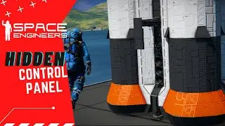 Compact hidden control panel  || Space Engineers