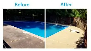 Pool Deck Resurfacing with SandRich