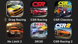 1 Drag Racing 2 CSR Racing 3 CSR Classics 4 No Limit 2 5 DR3D 6 CSR Racing 2