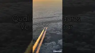 #vibe #letgo #viral #viajar #qual desses lugares Vc queria estar Agora?