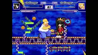 MUGEN Request: Ashley vs. Homer