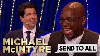 Michael Climbs Ladder To Unlock Ian Wright’s Phone! | Send To All | Michael McIntyre