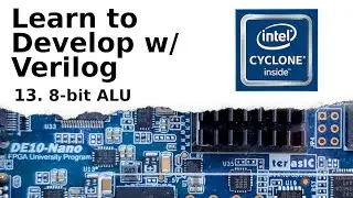 8-bit ALU - Verilog Development Tutorial p.13