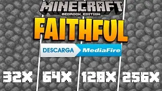 DESCARGA FAITHFUL para Minecraft BEDROCK 1.21