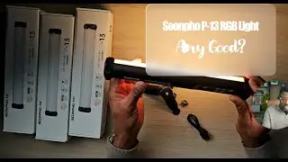 Soonpho P13 RGB lights - Unboxing & First Impressions