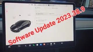 Tesla Software Update 2023.38.9 New Feature !!!