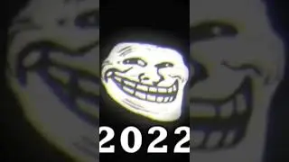 evolution of troll face ( 2010 - 2024 ) #troll #like #trending #op #memes #shortvideo #viral