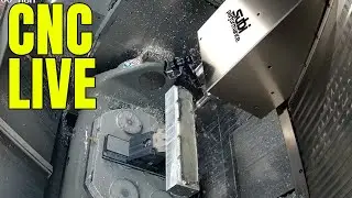 Live 5Axis CNC Machining  l Subi-Stream