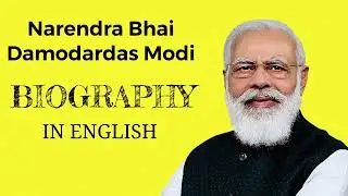 Biography of Narendra Modi (IN English)