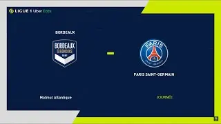 Bordeaux vs Paris Saint-Germain | Matmut Atlantique | 2021-22 Ligue 1 | PES 2021