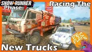 Racing Brand New Trucks in Phase 7 - SNOWRUNNER