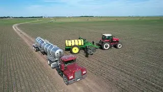 Sidedressing 32% Nitrogen on corn 2023