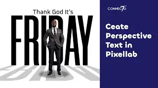 How To make Perspective Text in Pixellab