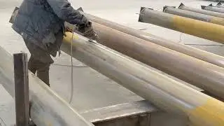 Who knows which production process this is for steel structures？