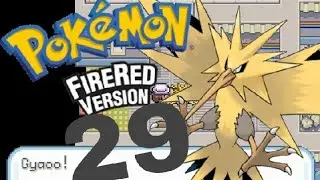Pokemon Fire Red - Zapdos and eevee- part 29