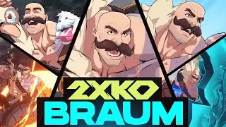THIS CHARACTER IS CRAZY! Infer Reacts: 2XKO Braum Gameplay Reveal Trailer & Champion Introduction
