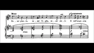 Ottorino Respighi – Pioggia (from 6 Liriche, Serie 1, 1909, Soprano) [Score]