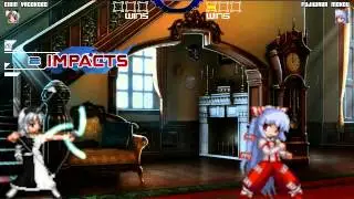 Mugen Touhou: Eirin Yagokoro (Me) Vs Fujiwara No Mokou