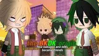 How their friendship began.. || PART 6 || quirkless deku AU || dead inko AU || bkdk