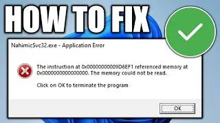 How To Fix Referenced Memory at 0x00000000 The Memory Could Not Be Read