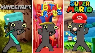 Toothless Dancing Meme but in Different Games