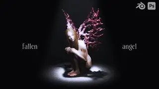 Fallen Angel // Experimenting in Blender [PROCESS VIDEO]