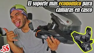 Soporte para cámara en casco, ¡¡EL MÁS ECONÓMICO!!