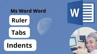Ms Word : Ruler, Tabs  and Indents (ms office 2010-2019) #ruler #indents # tabs #msoffice #msword