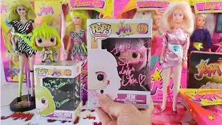 Signed Versions of Jem & Pizzazz Pop Vinyls from Jem & The Holograms