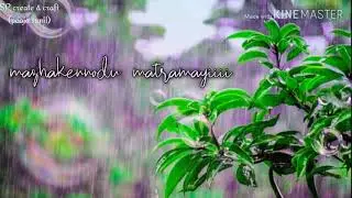 Entho mozhiyuvan undakume song_____whatsapp status