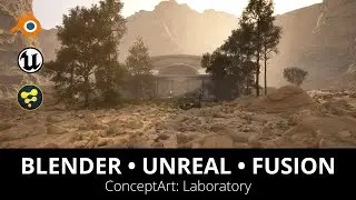 Blender, Unreal, Fusion, Concept Art.