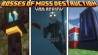 NEW MINECRAFT BOSSES! | Bosses of Mass Destruction 1.20