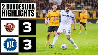 Dynamo Dresden - Karlsruher SC  | 3-3 | Highlights | Bundesliga 2 2025-26 | karlsruhe dresden