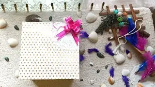 Box Scrapbook |handmade gift for sis| surprise elements