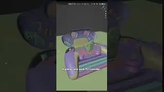 A Gaming Room Inside PS5 Controller 