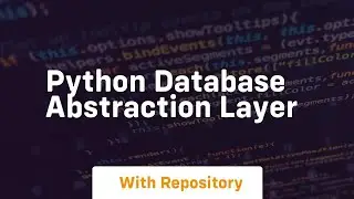 python database abstraction layer
