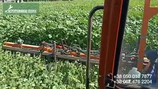 Косарка MaxiMarin для знищення бур'янів в органічному землеробстві