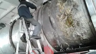 Repair of a tanker truck (barrel semi-trailer) after an accident