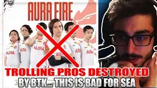 MOBAZANE & BTK GET TROLLED BY AURA FIRE BEFORE M3... THIS IS A BAD LOOK FOR SEA