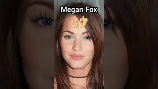 Megan Fox Through The Years tiktok people before 