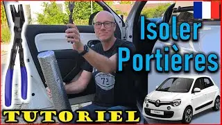 🇲🇫Comment démonter et isoler les portières - Renault Twingo III 3 - Tutoriel